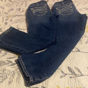 Ariat Women's Dark Blue Boot Cut Jeans